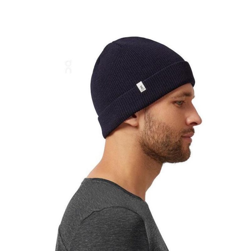 Gorros On Cloud Merino Mujer Navy | UY_ON8066