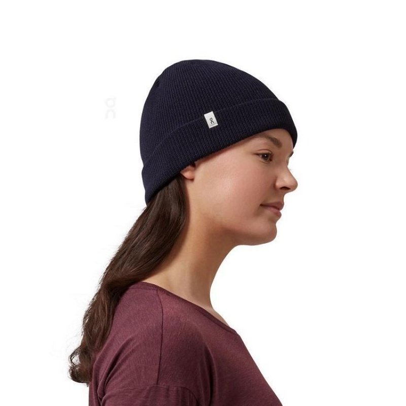 Gorros On Cloud Merino Mujer Navy | UY_ON8066