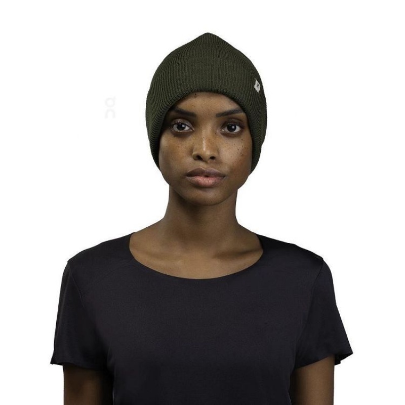 Gorros On Cloud Merino Mujer Olive | UY_ON8298