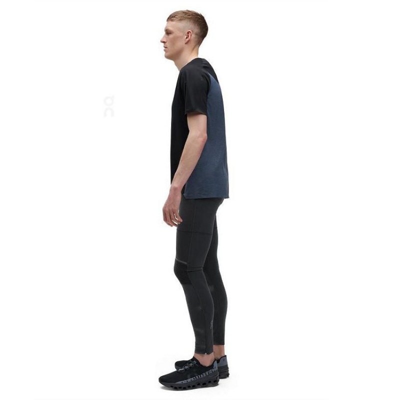 Mallas Running On Cloud Long Lumos Hombre Black | UY_ON8742