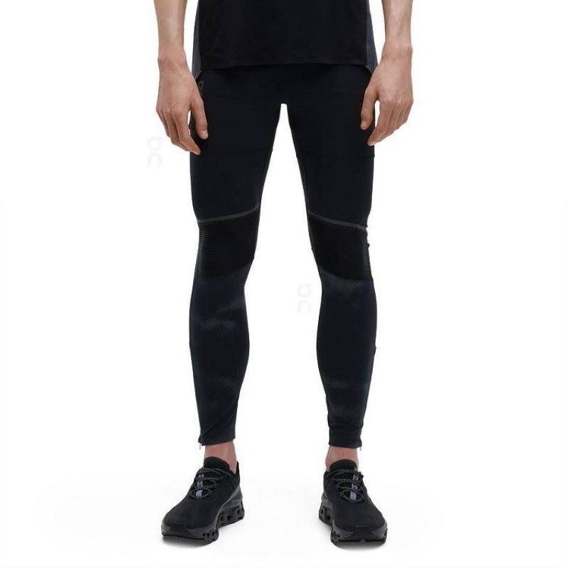 Mallas Running On Cloud Long Lumos Hombre Black | UY_ON8742