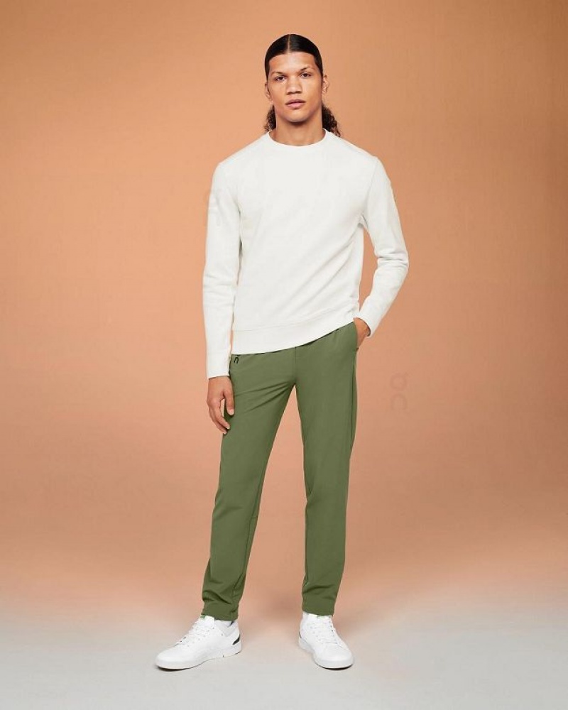 Pantalones On Cloud Active Hombre Olive | UY_ON8041