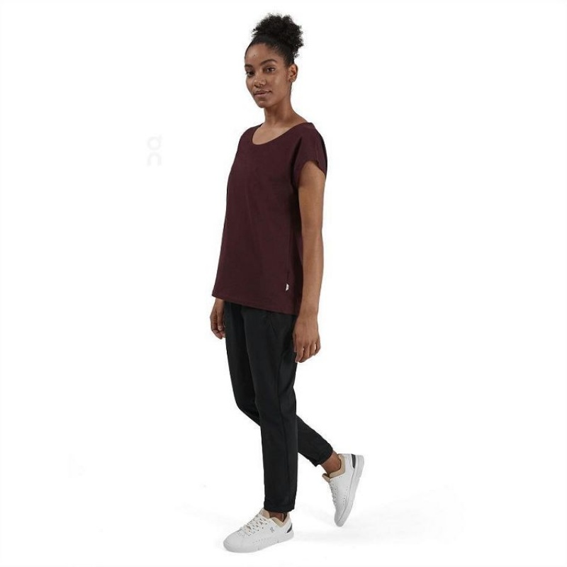 Pantalones On Cloud Active Mujer Black | UY_ON8215