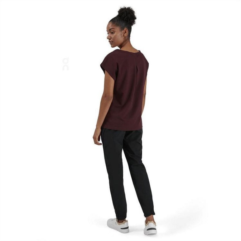 Pantalones On Cloud Active Mujer Black | UY_ON8215