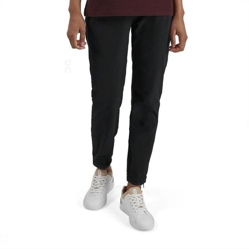 Pantalones On Cloud Active Mujer Black | UY_ON8215