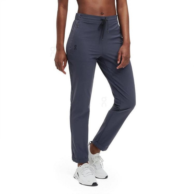 Pantalones On Cloud Active Mujer Grey | UY_ON8751