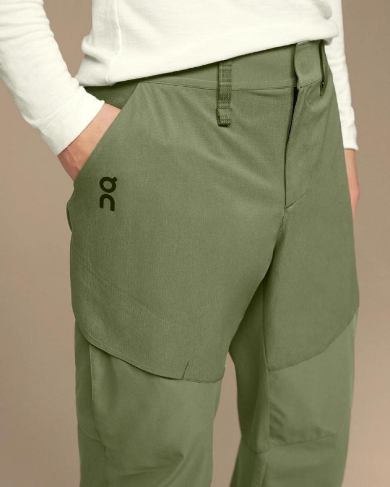 Pantalones On Cloud Explorer Hombre Olive | UY_ON8745