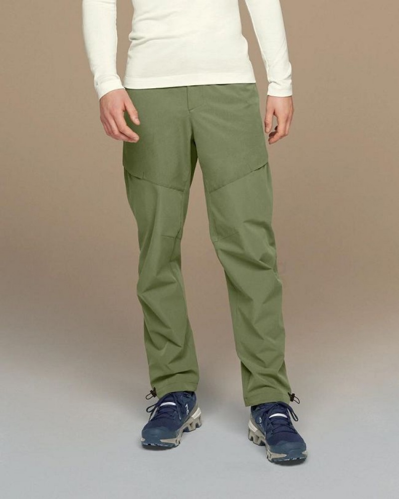 Pantalones On Cloud Explorer Hombre Olive | UY_ON8745