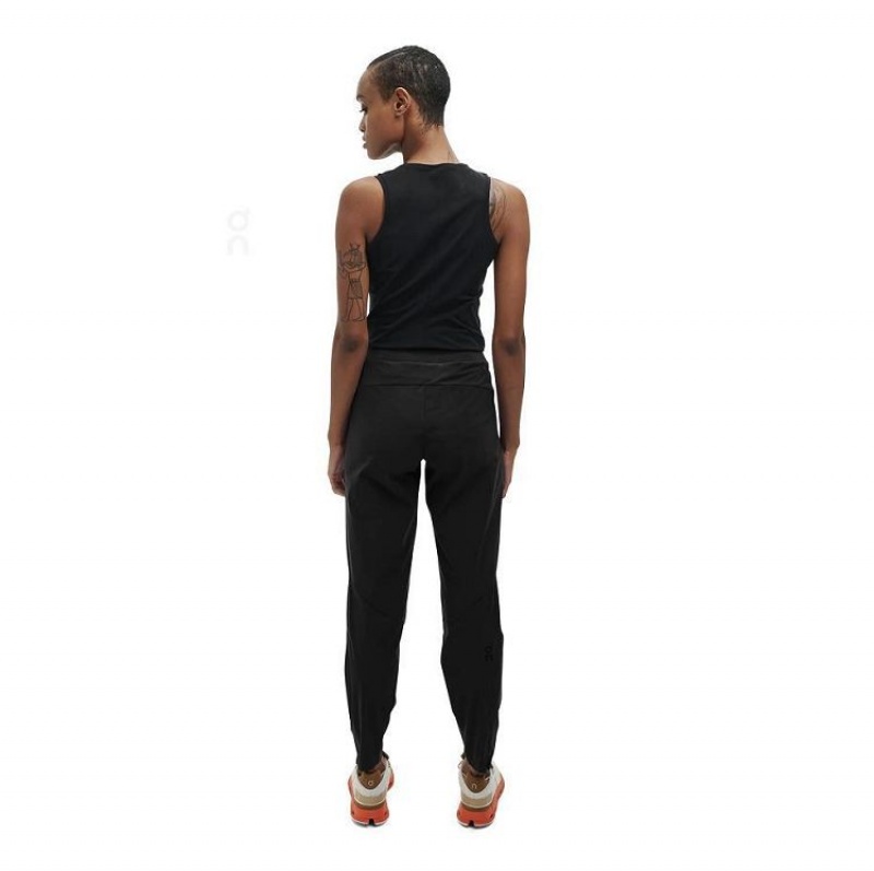 Pantalones On Cloud Lightweight Mujer Black | UY_ON8922