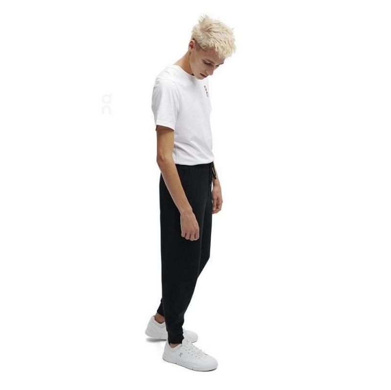 Pantalones On Cloud Sweat Hombre Black | UY_ON8233