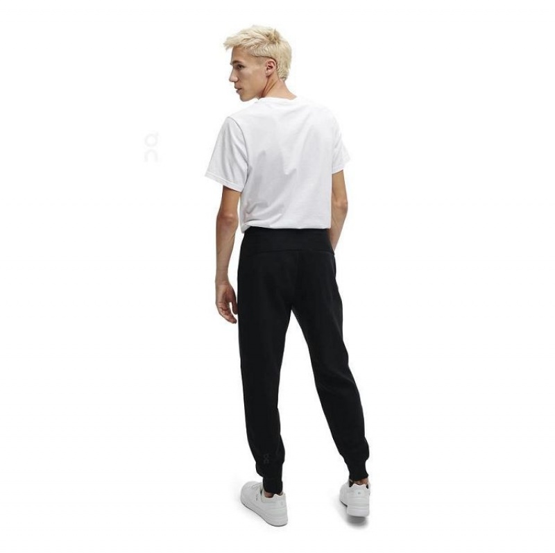 Pantalones On Cloud Sweat Hombre Black | UY_ON8233