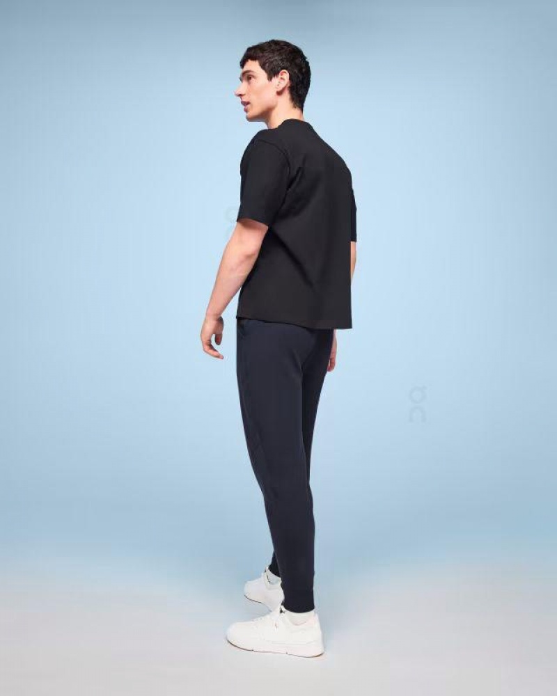 Pantalones On Cloud Sweat Hombre Navy | UY_ON8970