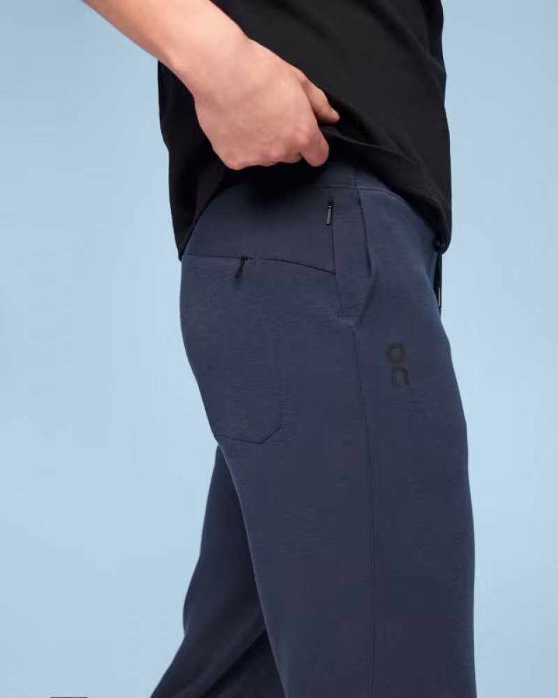 Pantalones On Cloud Sweat Hombre Navy | UY_ON8970