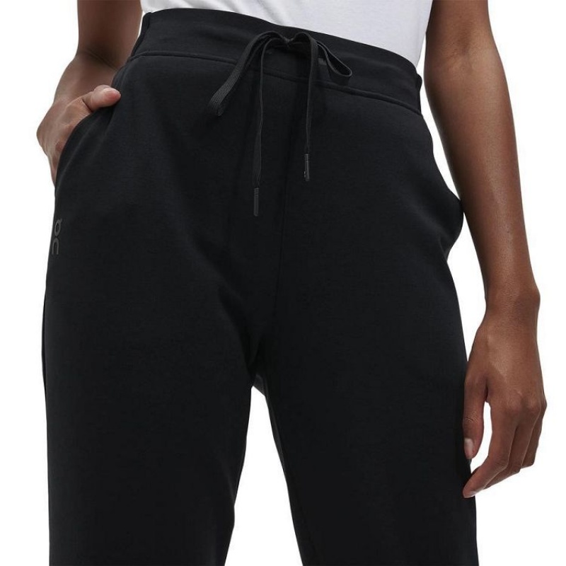 Pantalones On Cloud Sweat Mujer Black | UY_ON8642