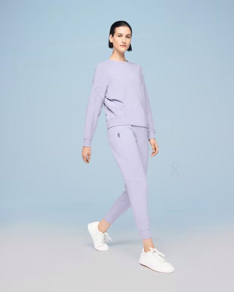 Pantalones On Cloud Sweat Mujer Purple | UY_ON8548