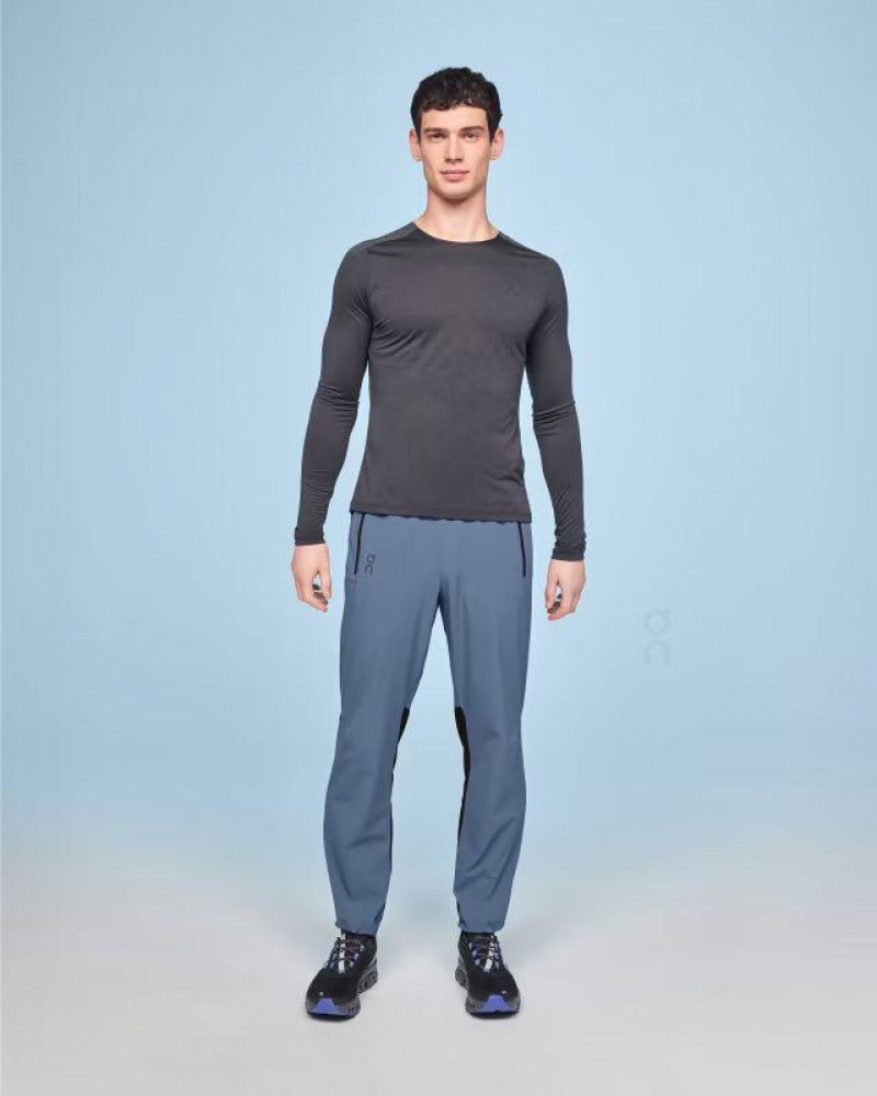 Pantalones On Cloud Track Hombre Blue | UY_ON8210