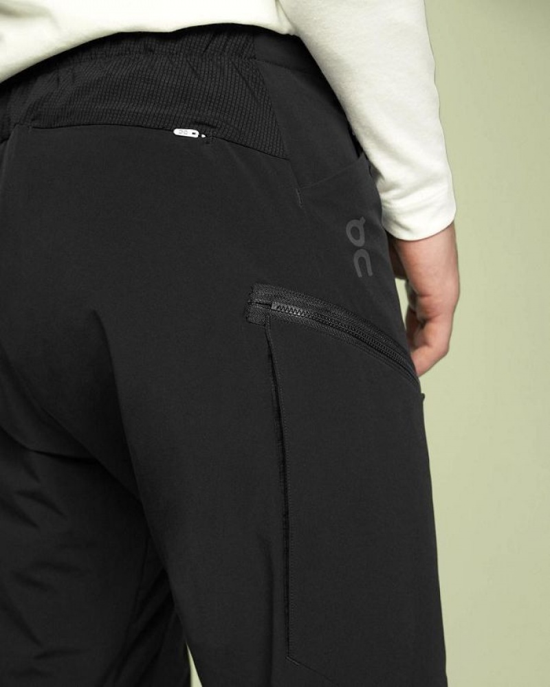 Pantalones On Cloud Trek Hombre Black | UY_ON8529