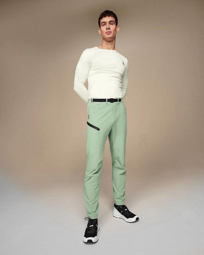 Pantalones On Cloud Trek Hombre Green | UY_ON8231