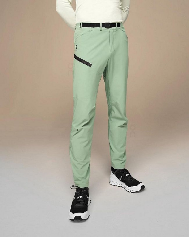 Pantalones On Cloud Trek Hombre Green | UY_ON8231