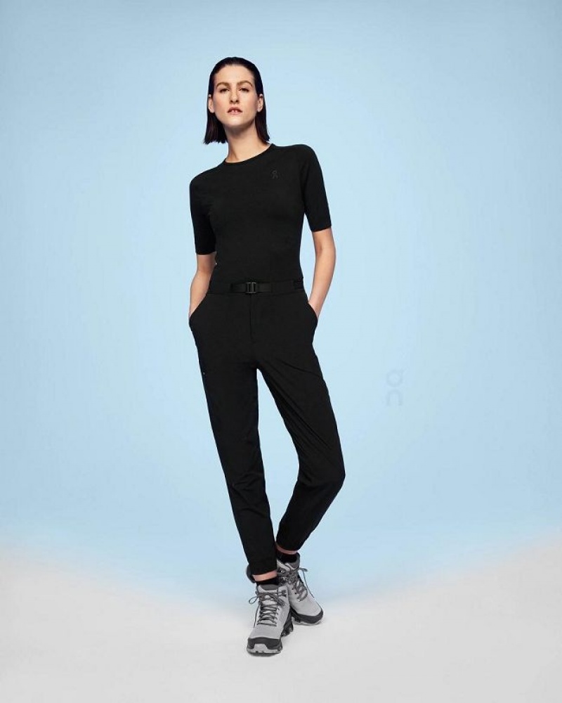 Pantalones On Cloud Trek Mujer Black | UY_ON8608