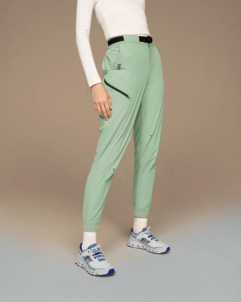 Pantalones On Cloud Trek Mujer Green | UY_ON8188