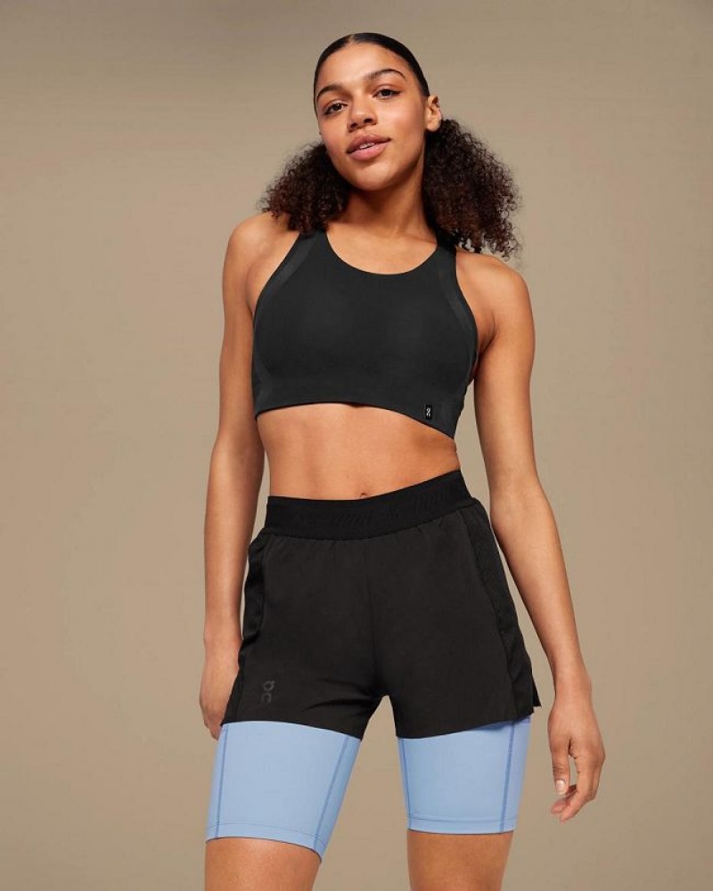 Short On Cloud Active Mujer Black / Blue | UY_ON8496