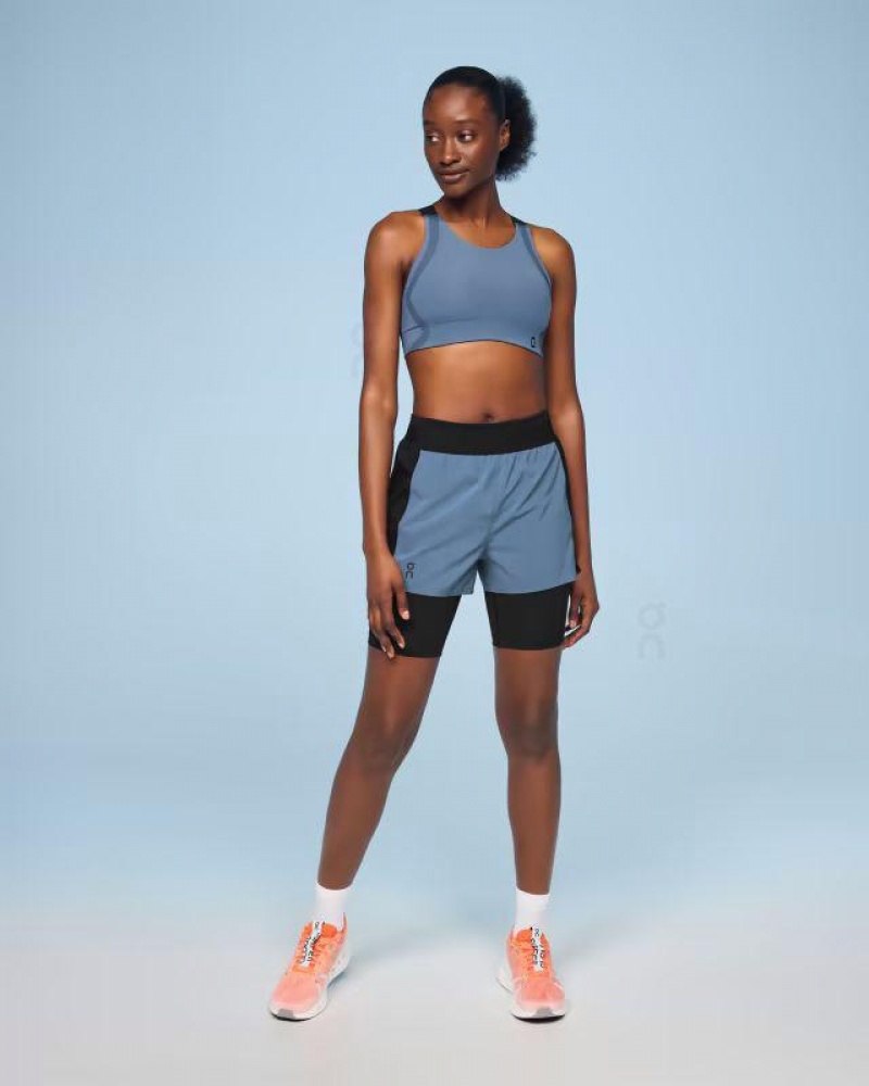 Short On Cloud Active Mujer Blue / Black | UY_ON8990