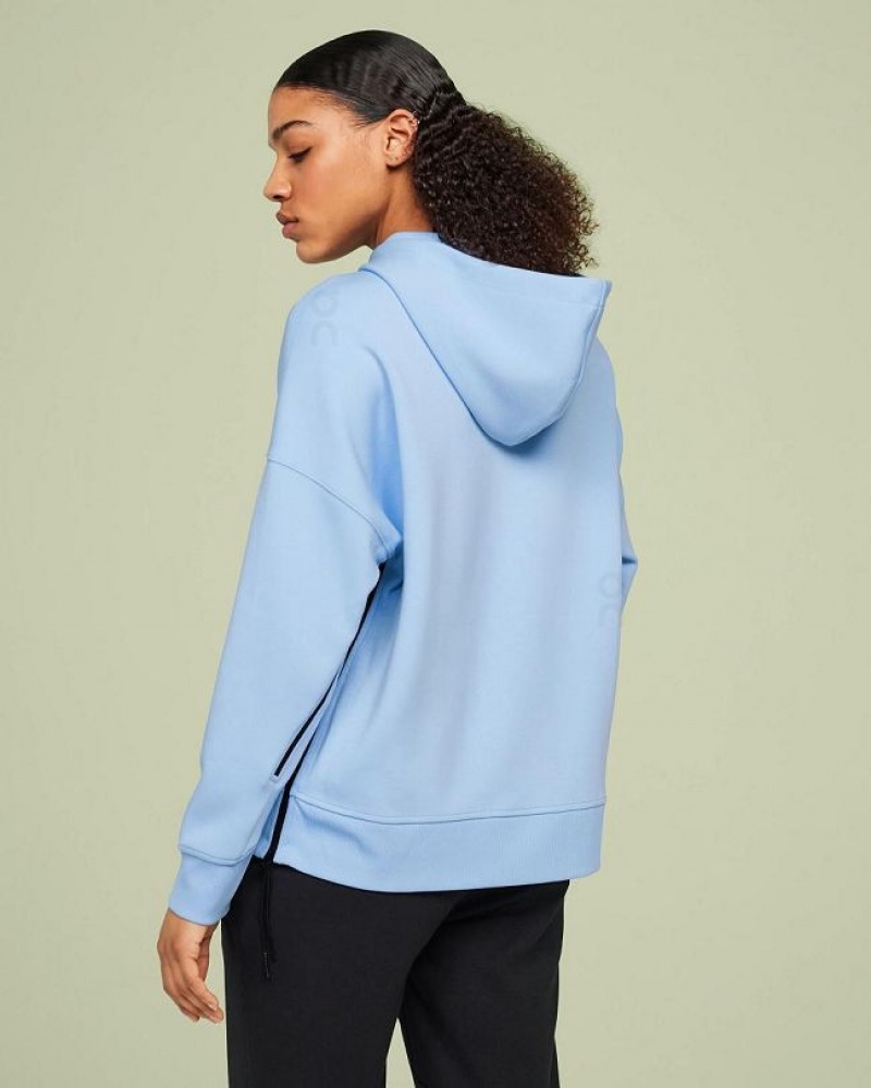 Sudadera On Cloud Mujer Blue | UY_ON8159