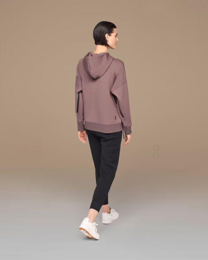 Sudadera On Cloud Mujer Brown | UY_ON8726