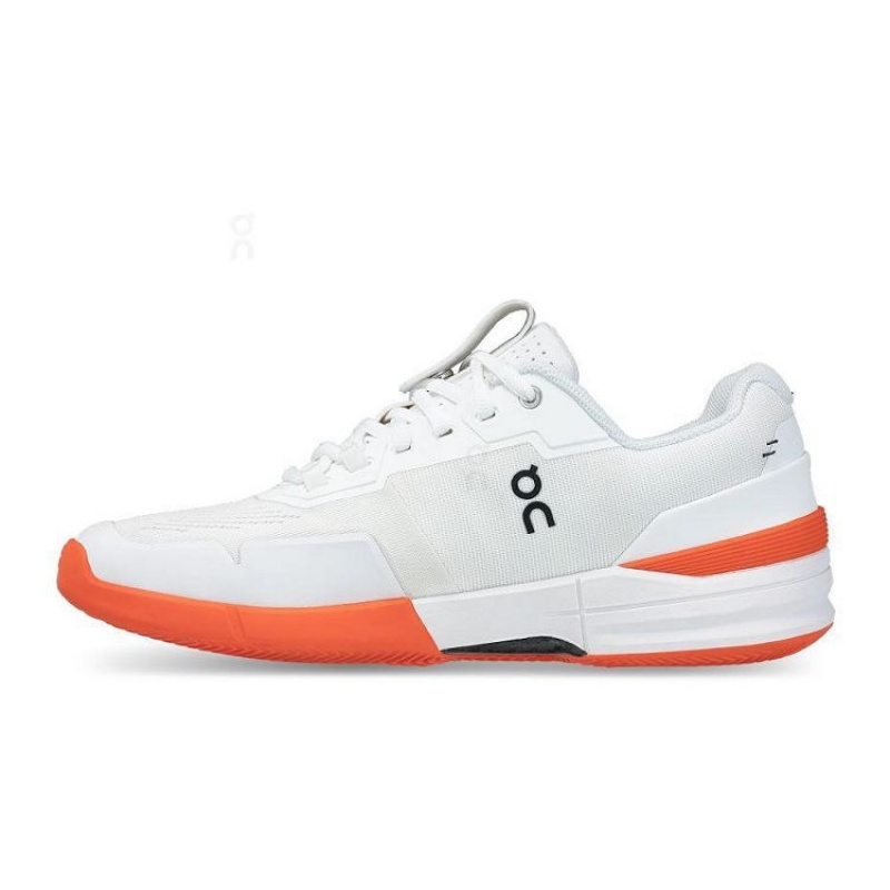 Tenis On Cloud THE ROGER Pro Clay Hombre White / Orange | UY_ON8785