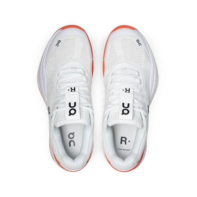 Tenis On Cloud THE ROGER Pro Clay Hombre White / Orange | UY_ON8785