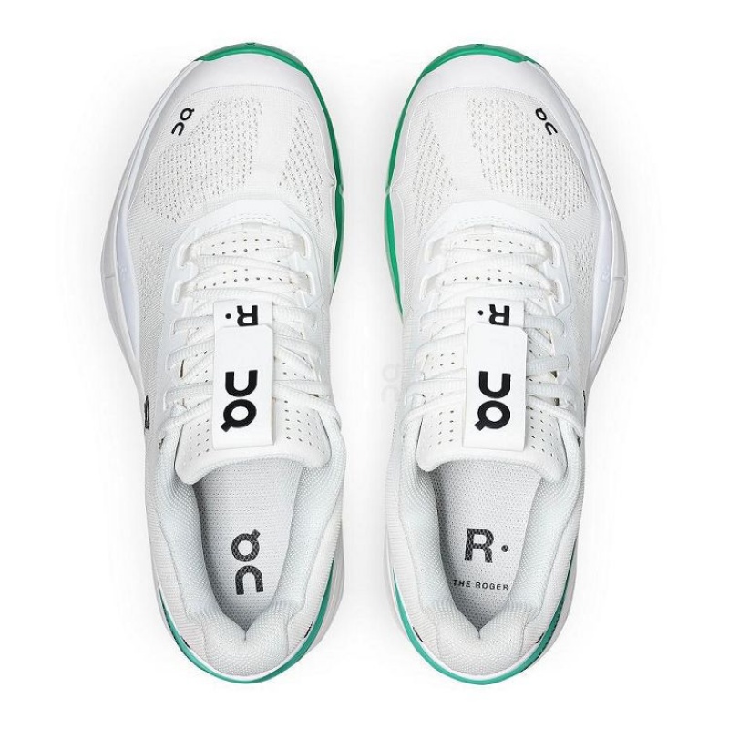 Tenis On Cloud THE ROGER Pro Hombre White / Turquoise | UY_ON8376