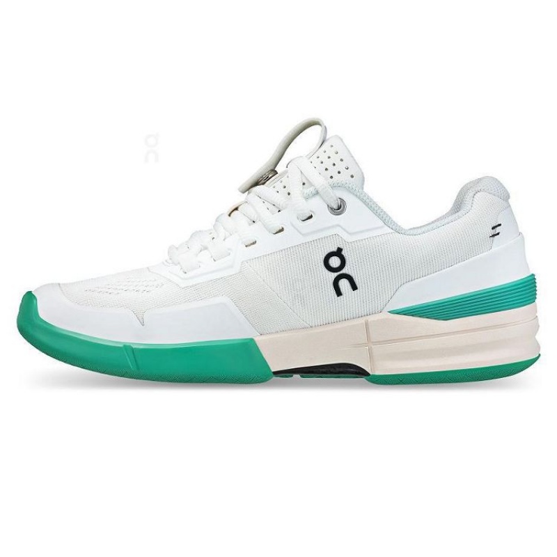 Tenis On Cloud THE ROGER Pro Mujer White / Turquoise | UY_ON8544