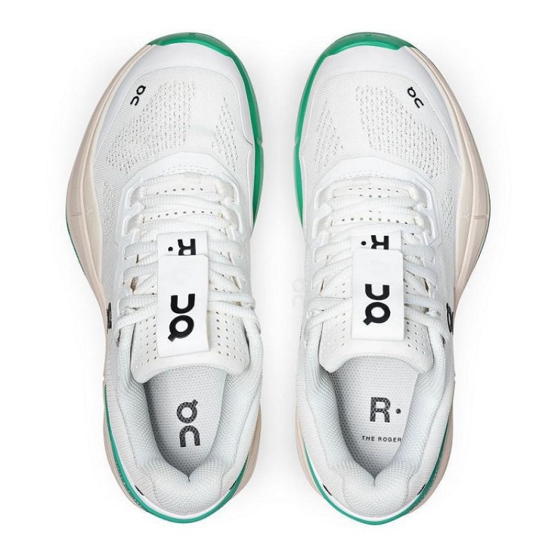 Tenis On Cloud THE ROGER Pro Mujer White / Turquoise | UY_ON8544