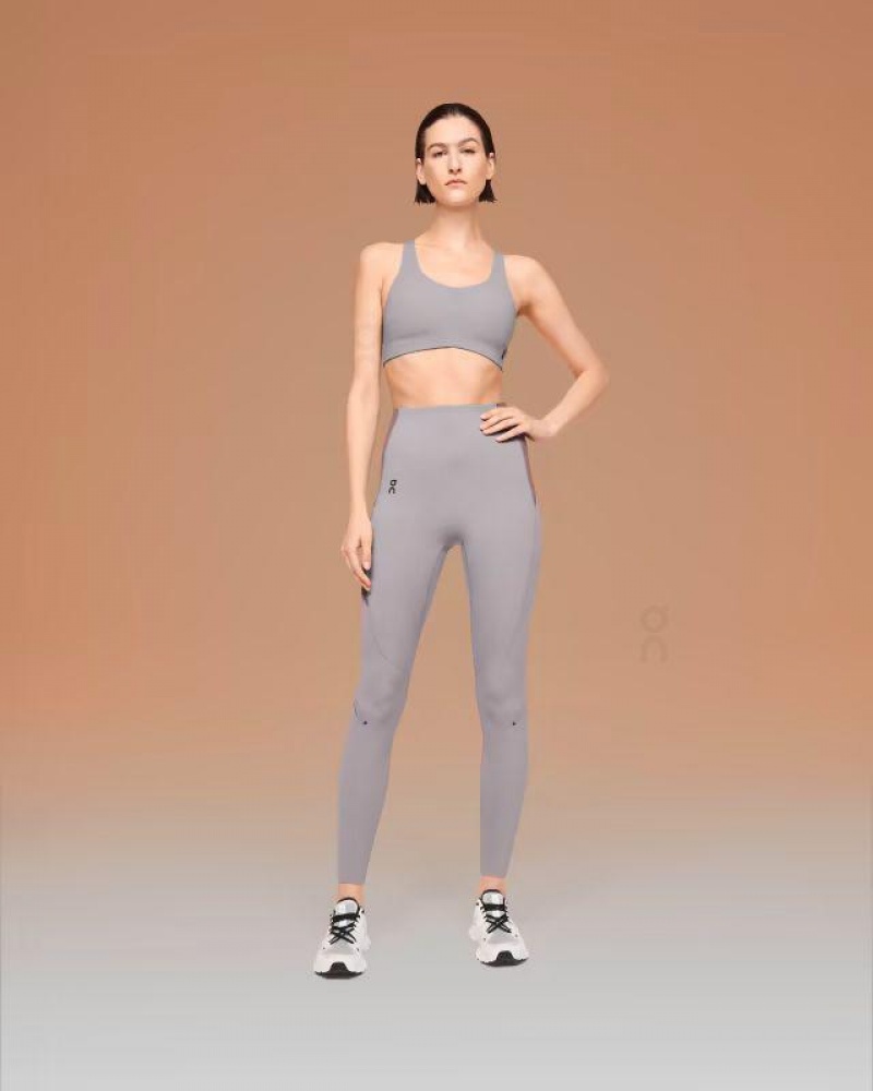 Top Deportivo On Cloud Active Mujer Grey | UY_ON8042