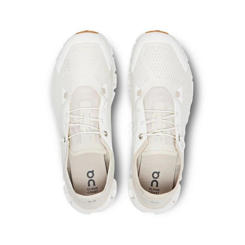 Zapatillas On Cloud Cloud 5 Coast Hombre White / Beige | UY_ON8790