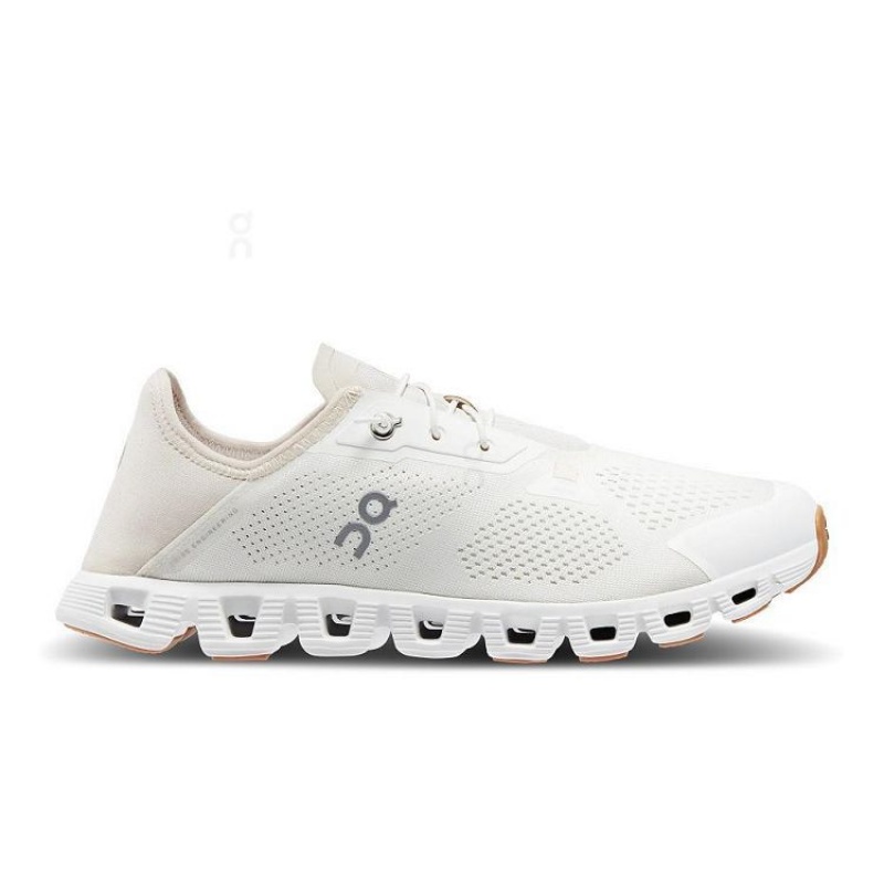 Zapatillas On Cloud Cloud 5 Coast Hombre White / Beige | UY_ON8790