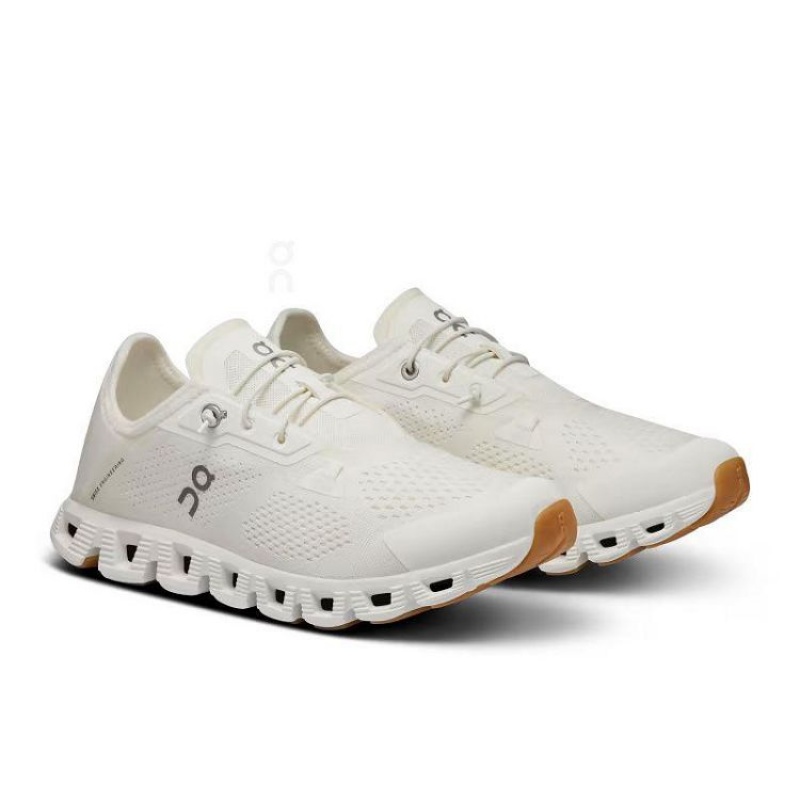 Zapatillas On Cloud Cloud 5 Coast Mujer White | UY_ON8289