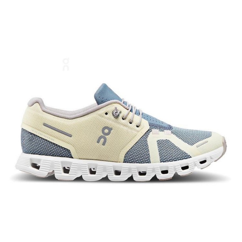 Zapatillas On Cloud Cloud 5 Combo Mujer Yellow / Blue | UY_ON9047