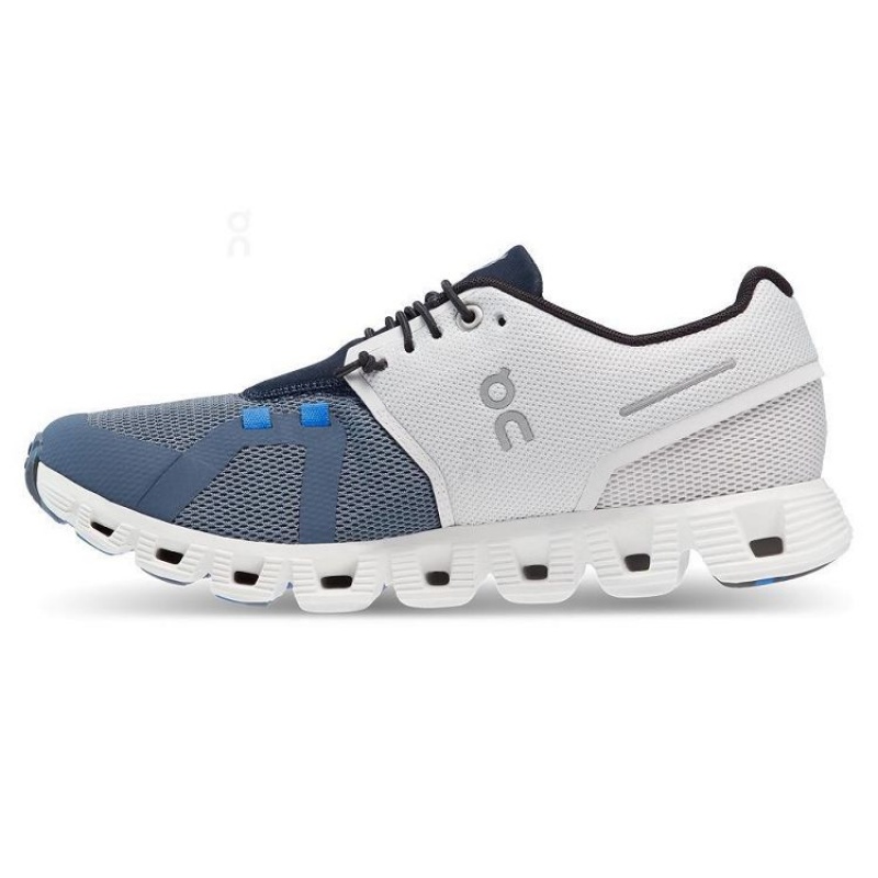 Zapatillas On Cloud Cloud 5 Fuse Mujer White / Blue | UY_ON8794