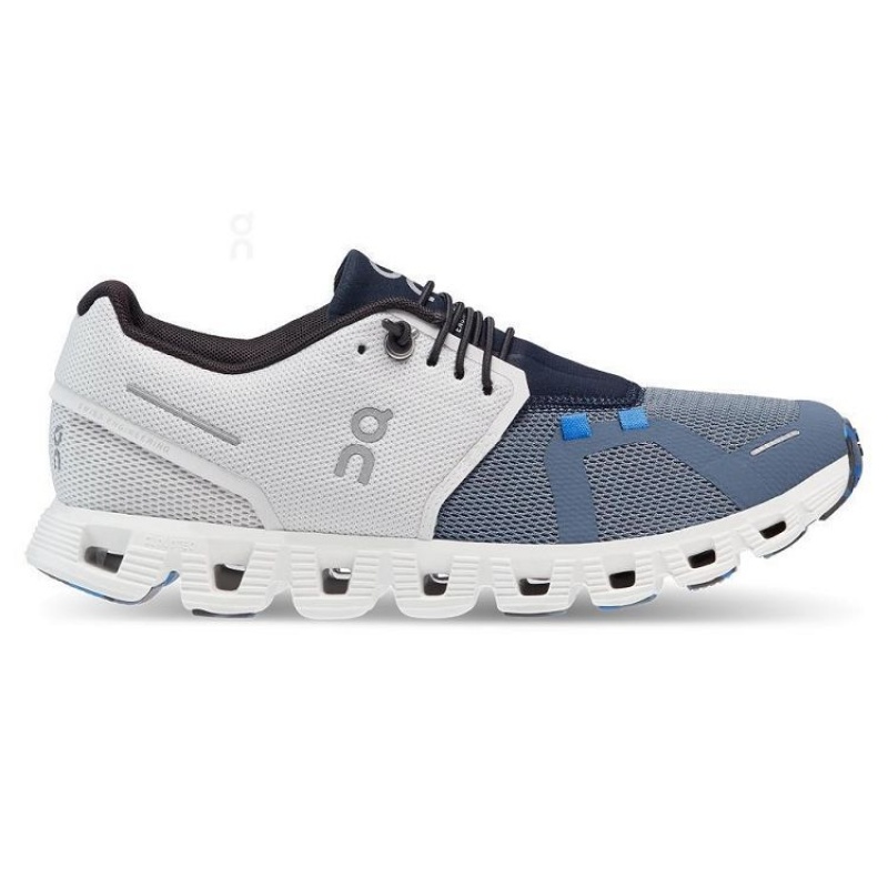 Zapatillas On Cloud Cloud 5 Fuse Mujer White / Blue | UY_ON8794