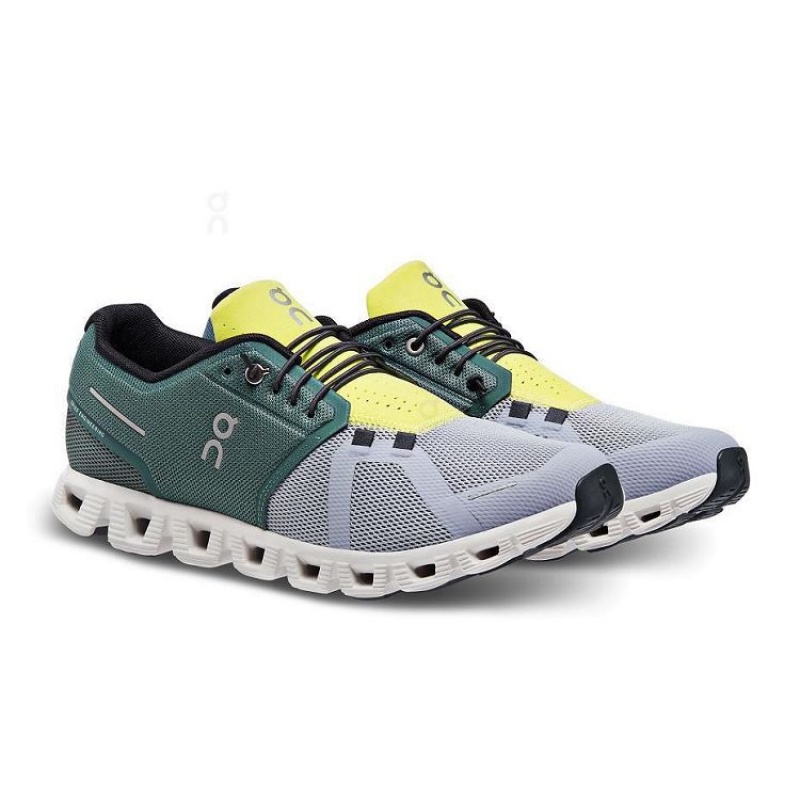 Zapatillas On Cloud Cloud 5 Hombre Green / Grey | UY_ON8999