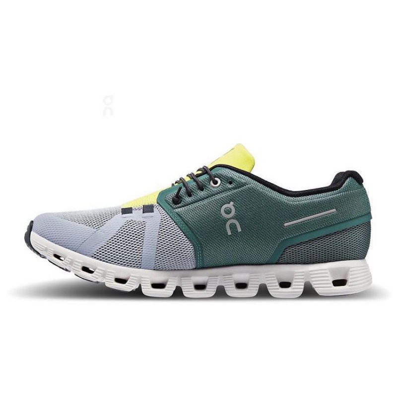 Zapatillas On Cloud Cloud 5 Hombre Green / Grey | UY_ON8999