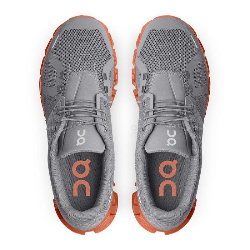 Zapatillas On Cloud Cloud 5 Hombre Grey / Orange | UY_ON8739