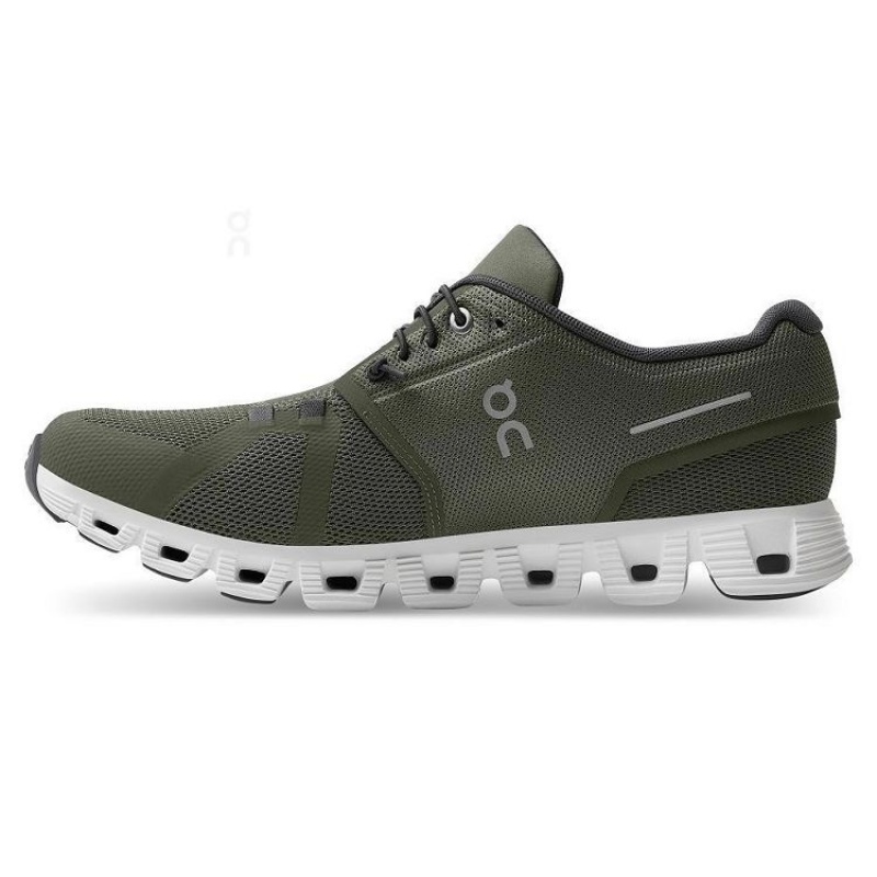 Zapatillas On Cloud Cloud 5 Hombre Olive | UY_ON8226