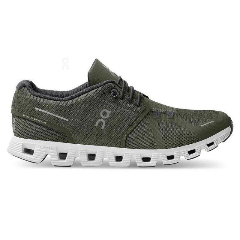 Zapatillas On Cloud Cloud 5 Hombre Olive | UY_ON8226