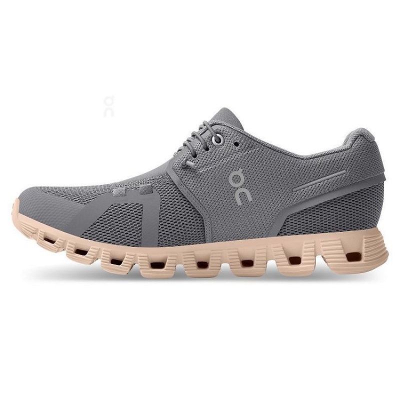 Zapatillas On Cloud Cloud 5 Mujer Grey | UY_ON8959