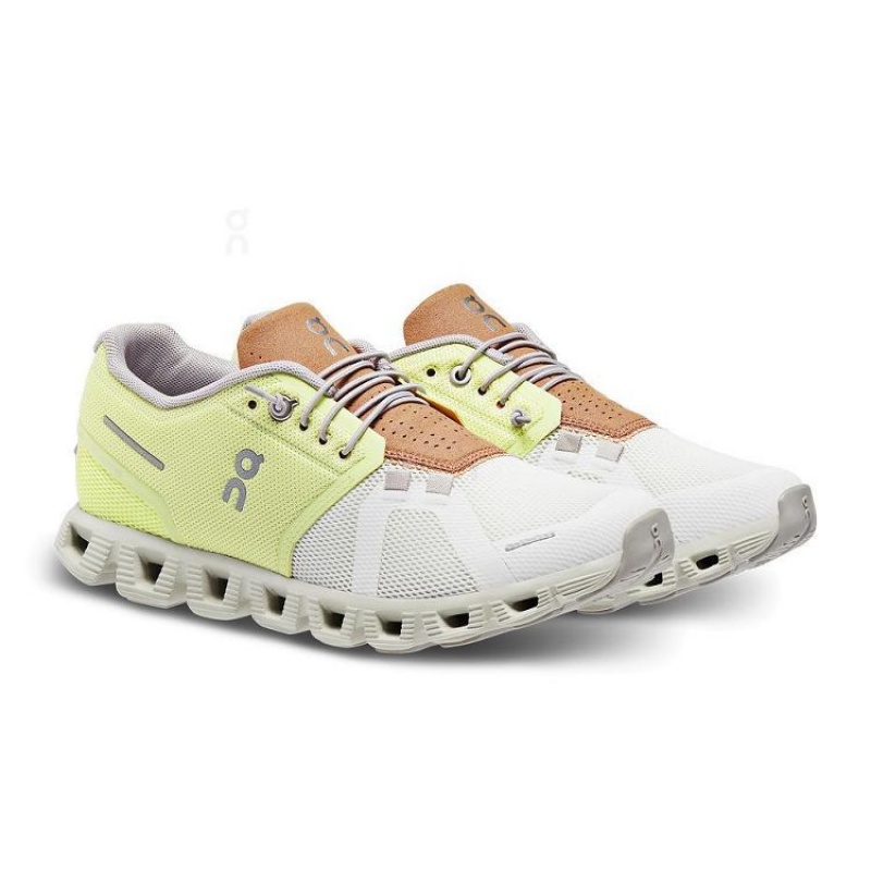 Zapatillas On Cloud Cloud 5 Mujer Yellow / White | UY_ON8716