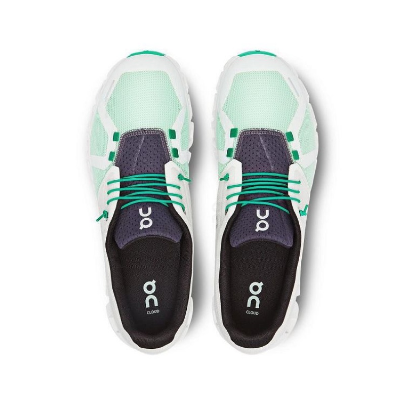 Zapatillas On Cloud Cloud 5 Push Hombre White / Green | UY_ON9056