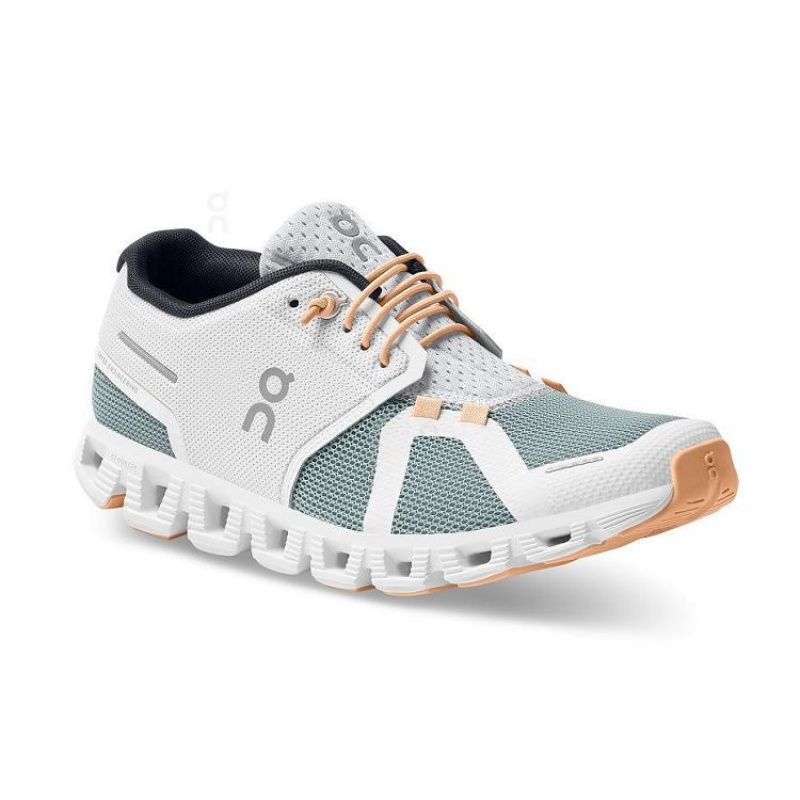 Zapatillas On Cloud Cloud 5 Push Mujer Grey / Turquoise | UY_ON9009